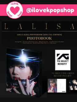 พร้อมส่ง LISA PHOTOBOOK LALISA PHOTOBOOK SPECIAL EDITION + YG GIFT