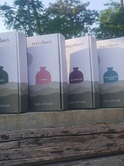 ก้านหอมปรับอากาศกลิ่นดอกโมกข์ Moke Aroma Reed Diffuser ขวด 50 ml