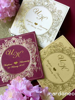 การ์ดแต่งงานพรีเมี่ยม คลาสสิค