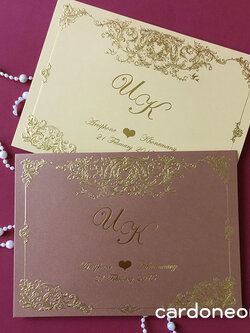 การ์ดแต่งงานพรีเมี่ยม คลาสสิค