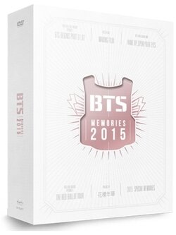 BTS MEMORIES OF 2015 DVD + PHOTOBOOK