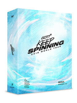 GOT7 2019 WORLD TOUR [KEEP SPINNING] DVD (3 DISC)