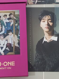 [พร้อมส่ง] บั้มแกะ จินยอง จีซอง WANNA ONE [1-1=0 (NOTHING WITHOUT YOU)] ONE VER.