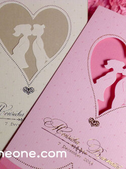 การ์ดแต่งงานวินเทจ