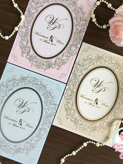 การ์ดแต่งงานวินเทจ