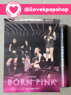 โปสเตอร์ BLACKPINK BORN PINK พร้อมกระบอก ของแท้จาก YG POSTER BLACKPINK