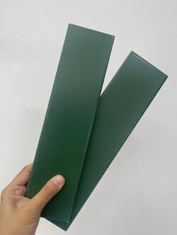 3"x12" Subway Ceramic : Matte Dark Green (สีเขียวเคลือบด้าน)