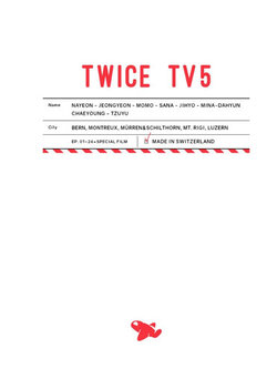 TWICE - TWICE TV5 DVD / TWICE IN SWITZERLAND DVD (3DISCS)