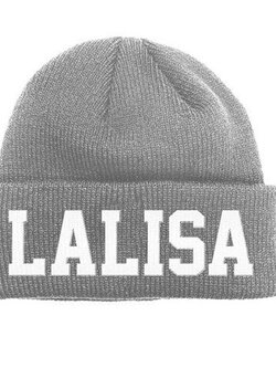 PRE - LISA LALISA BEANIE OFFICIAL แท้จาก YG แบบที่ลิซ่าใส่ จำนวนจำกัด