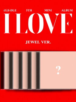 (G)I-DLE 5th Mini Album - I love [Jewel] (Random Ver.)