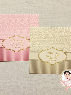 การ์ดแต่งงานสีหวาน