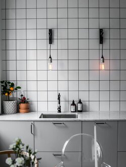 Ceramic Glossy 4"x4" สีขาว (ตรม.)