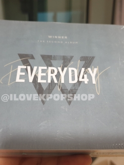 พร้อมส่ง WINNER 2ND ALBUM - EVERYD4Y (DAY VER) + poster
