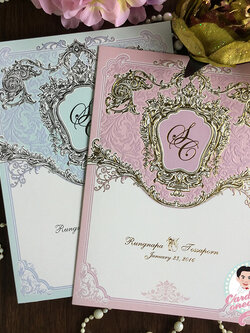 การ์ดแต่งงานวินเทจ