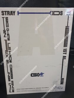 พร้อมส่ง อัลบั้ม Stray Kids 1st Album - GO生 Standard Version - C Type + Poster