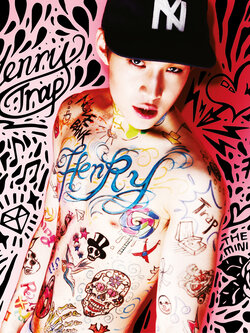 [헨리 (HENRY)] 1st Mini Album "Trap" [CD+28p Booklet]
