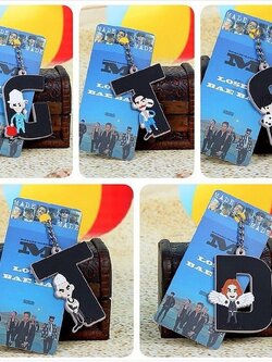 พร้อมส่ง พวงกุญแจ MADE อักษรชื่อ (ระบุเมน)