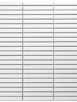 Kit Kat Mosaic : สีขาวโมเดิร์น (Modern White) / แผ่น