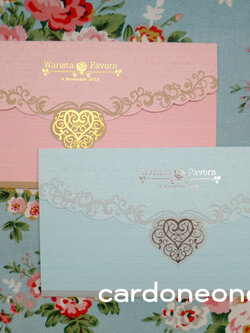 การ์ดแต่งงานคลาสสิค