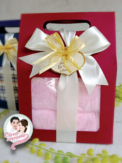 ของรับไหว้ ผ้าขนหนู ในกล่อง