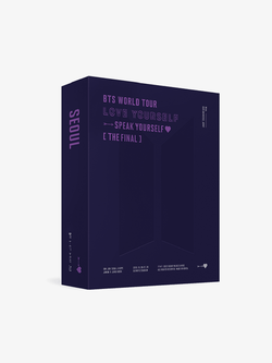 BTS WORLD TOUR 'LOVE YOURSELF : SPEAK YOURSELF' [THE FINAL] Blu-ray