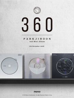 PARK JIHOON 2nd Mini Album - 360 ระบุเวอร์ได้