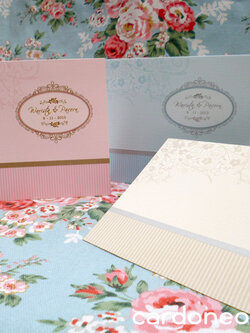 การ์ดแต่งงานวินเทจ