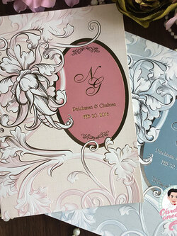 การ์ดแต่งงานวินเทจ