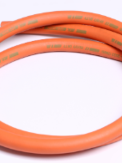 สายแก๊สหุงต้มปตท. ยี่ห้อ NCR มีมอก. สำหรับเตาบ้าน และเตาแม่ค้า ยาว 1เมตร