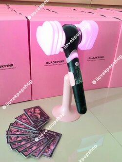 พร้อมส่ง BLACKPINK OFFICIAL LIGHT STICK Ver.2 LIMITED EDITION - YG GIFT 4 PHOTOCARD
