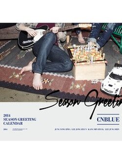[พร้อมส่ง] CNBLUE - 2014 SEASON GREETING (DESK CALENDAR)