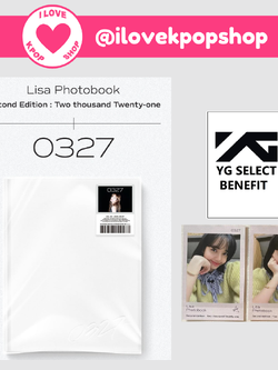 พร้อมส่ง LISA PHOTOBOOK [0327] VOL.2 -SECOND EDITION- + YG GIFT