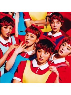 RED VELVET 1ST ALBUM - THE RED CD + POSTER