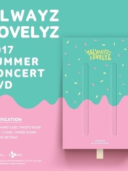 LOVELYZ 1ST DVD - 2017 SUMMER CONCERT ALWAYZ DVD(3 DISC)