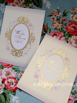 การ์ดแต่งงานวินเทจ