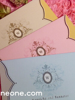 การ์ดแต่งงานวินเทจคลาสสิค