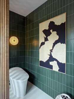 Subway 4"x8" Ceramic : Matte Dark Green (สีเขียวเข้ม / ผิวด้าน) / แผ่น