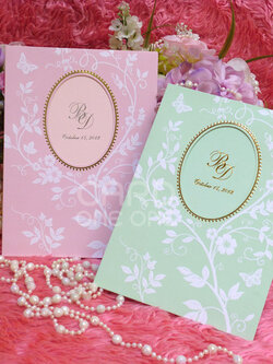 การ์ดแต่งงาน แนวตั้ง แบบสอด