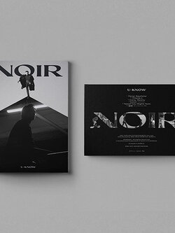 TVXQ U-KNOW 2nd Mini Album - NOIR