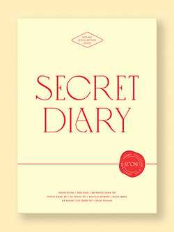 IZ*ONE SECRET DIARY (PHOTOBOOK PACKAGE) + Poster