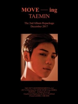 TAEMIN 2ND ALBUM REPACKAGE - MOVE -ING