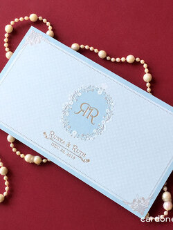 การ์ดงานแต่งสีพาสเทล