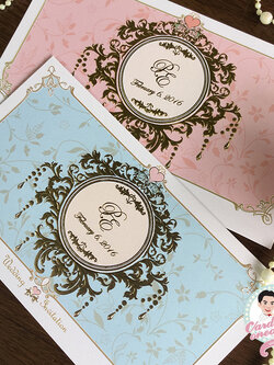 การ์ดแต่งงานวินเทจ