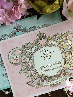 การ์ดแต่งงานวินเทจ