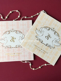 การ์ดแต่งงานพรีเมี่ยม วินเทจ