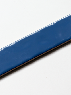 Subway ceramic 2”x8” : wave Navy Blue (แผ่น)