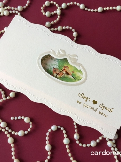 การ์ดแต่งงานวินเทจ