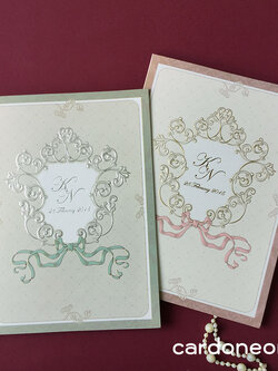 การ์ดแต่งงานพรีเมี่ยม วินเทจ