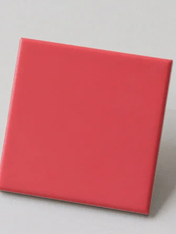 กระเบื้อง 4"x4" (10x10 ซม.) สีแดง เคลือบด้าน ,matte