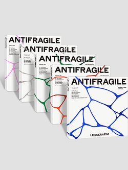 LE SSERAFIM 2nd Mini Album - ANTIFRAGILE [COMPACT Ver.] (Random Ver.)
